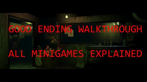 fnaf 3 good ending guide.